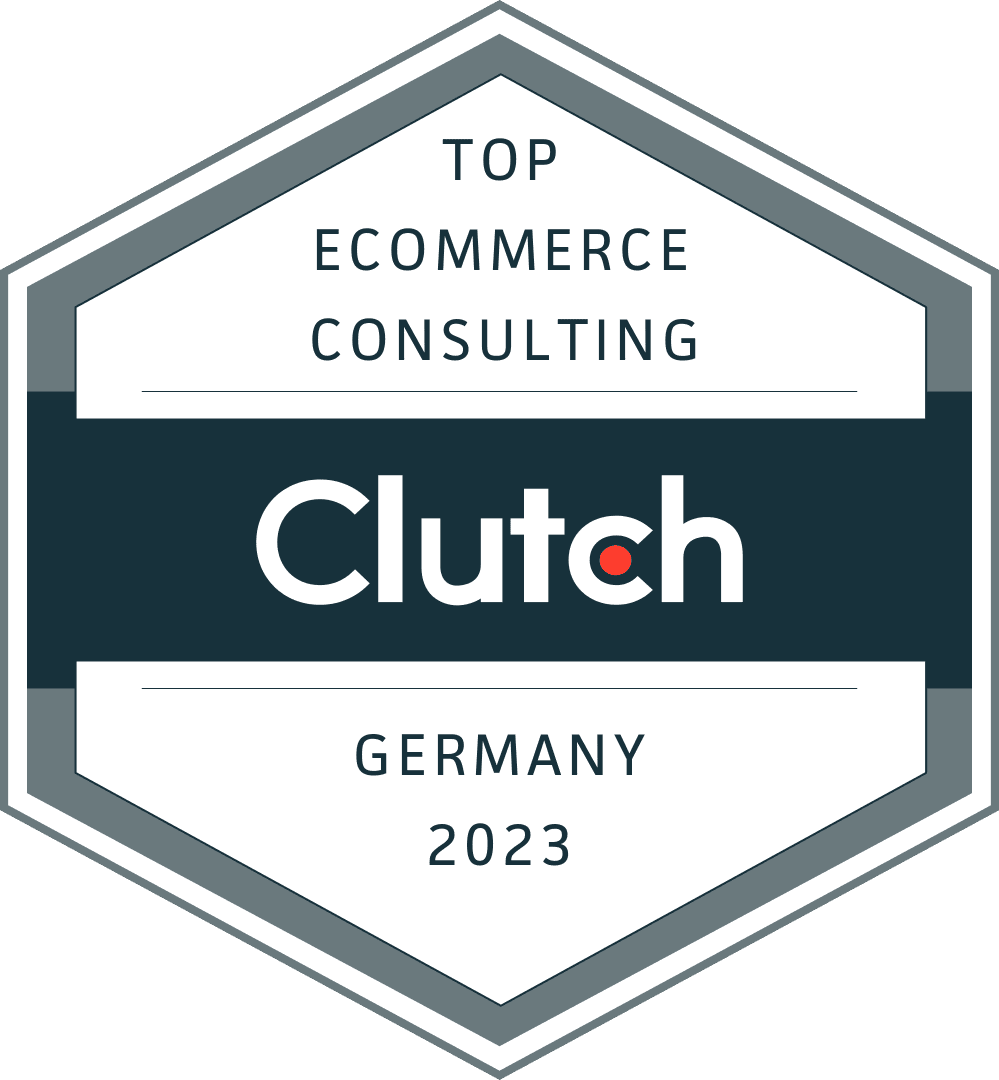 Top Ecommerce Consulting Germany 2023 Clutch Award